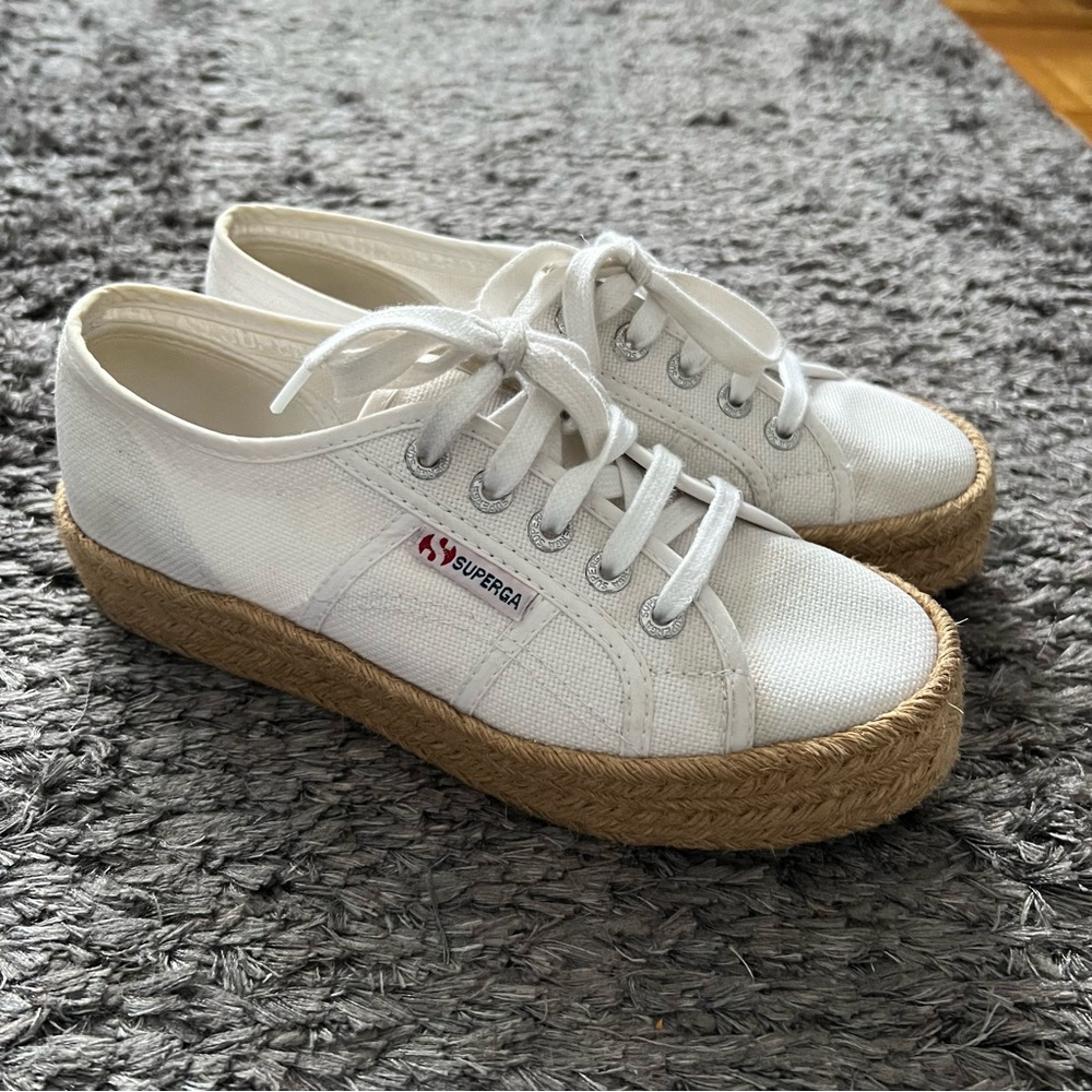 Superga platform espadrilles